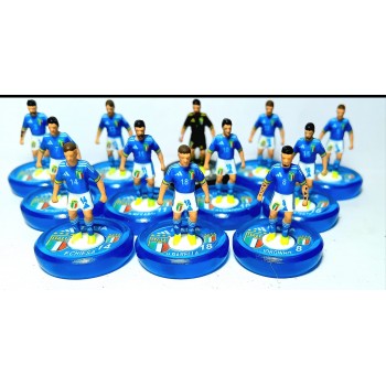 Subbuteo Andrew Table Soccer Italy 2023 kit on WSB Professional bases 